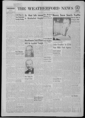 The Weatherford News (Weatherford, Okla.), Vol. 61, No. 1, Ed. 1 Thursday, January 7, 1960