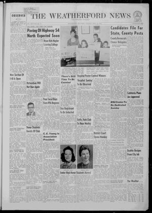 The Weatherford News (Weatherford, Okla.), Vol. 61, No. 17, Ed. 1 Thursday, April 28, 1960