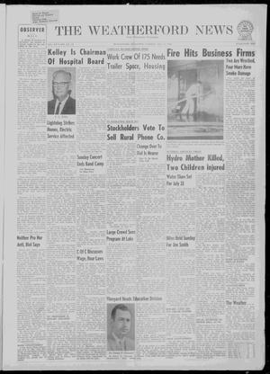 The Weatherford News (Weatherford, Okla.), Vol. 61, No. 28, Ed. 1 Thursday, July 14, 1960