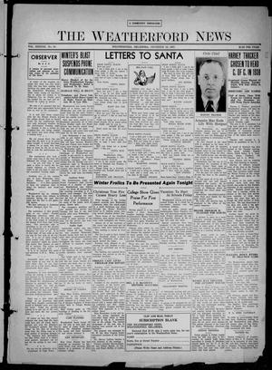 The Weatherford News (Weatherford, Okla.), Vol. 38, No. 50, Ed. 1 Thursday, December 16, 1937