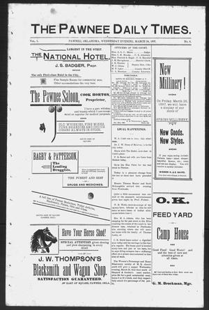 The Pawnee Daily Times. (Pawnee, Okla.), Vol. 1, No. 8, Ed. 1 Wednesday, March 24, 1897