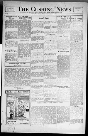 The Cushing News (Cushing, Okla.), Vol. 2, No. 21, Ed. 1 Friday, January 2, 1931