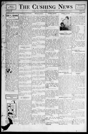 The Cushing News (Cushing, Okla.), Vol. 2, No. 29, Ed. 1 Friday, February 27, 1931