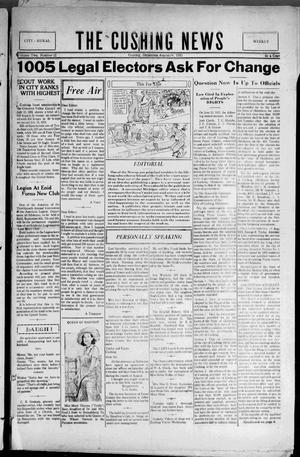 The Cushing News (Cushing, Okla.), Vol. 2, No. 52, Ed. 1 Friday, August 14, 1931