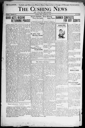 The Cushing News (Cushing, Okla.), Vol. 3, No. 23, Ed. 1 Friday, January 22, 1932