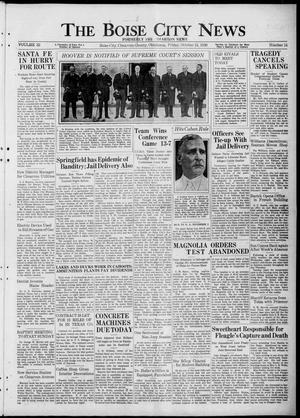The Boise City News (Boise City, Okla.), Vol. 33, No. 14, Ed. 1 Friday, October 24, 1930