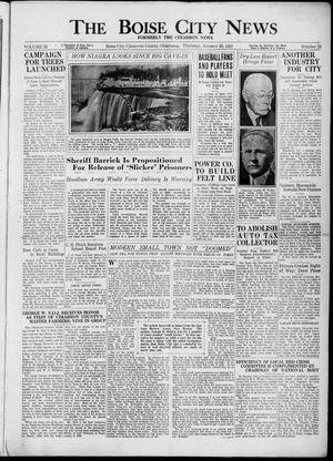 Primary view of The Boise City News (Boise City, Okla.), Vol. 33, No. 28, Ed. 1 Thursday, January 29, 1931