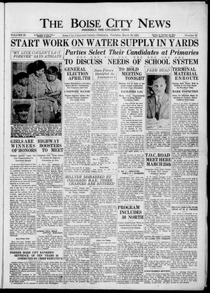 The Boise City News (Boise City, Okla.), Vol. 33, No. 35, Ed. 1 Thursday, March 19, 1931