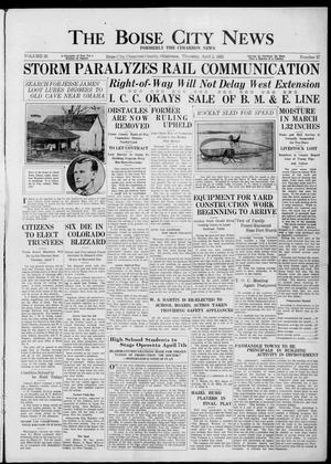 The Boise City News (Boise City, Okla.), Vol. 33, No. 37, Ed. 1 Thursday, April 2, 1931