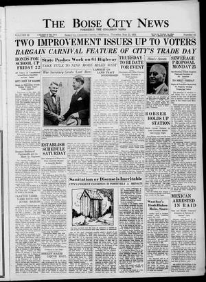 The Boise City News (Boise City, Okla.), Vol. 33, No. 44, Ed. 1 Thursday, May 21, 1931