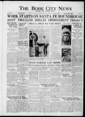 The Boise City News (Boise City, Okla.), Vol. 34, No. 3, Ed. 1 Thursday, August 6, 1931