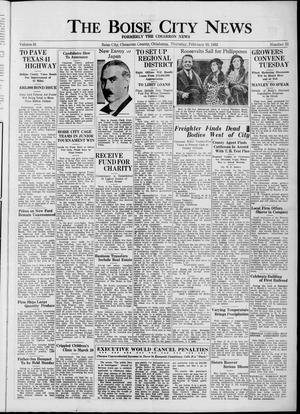 The Boise City News (Boise City, Okla.), Vol. 34, No. 31, Ed. 1 Thursday, February 18, 1932