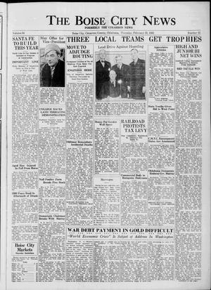 The Boise City News (Boise City, Okla.), Vol. 34, No. 32, Ed. 1 Thursday, February 25, 1932