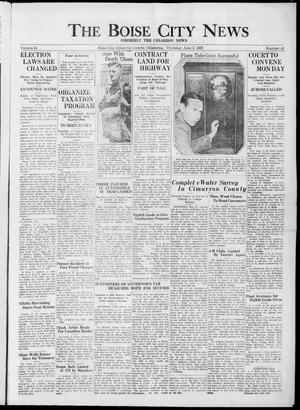 The Boise City News (Boise City, Okla.), Vol. 34, No. 46, Ed. 1 Thursday, June 2, 1932