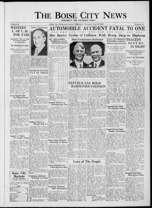 The Boise City News (Boise City, Okla.), Vol. 34, No. 48, Ed. 1 Thursday, June 16, 1932