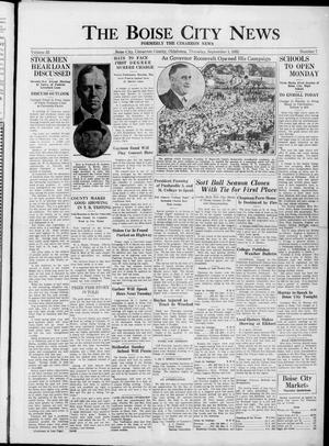 The Boise City News (Boise City, Okla.), Vol. 35, No. 7, Ed. 1 Thursday, September 1, 1932