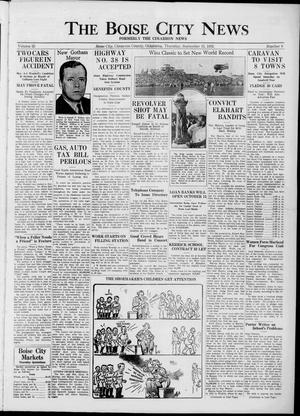 Primary view of object titled 'The Boise City News (Boise City, Okla.), Vol. 35, No. 9, Ed. 1 Thursday, September 15, 1932'.
