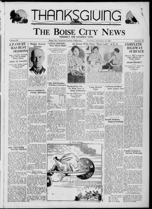 The Boise City News (Boise City, Okla.), Vol. 35, No. 19, Ed. 1 Thursday, November 24, 1932