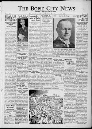 The Boise City News (Boise City, Okla.), Vol. 35, No. 26, Ed. 1 Thursday, January 12, 1933