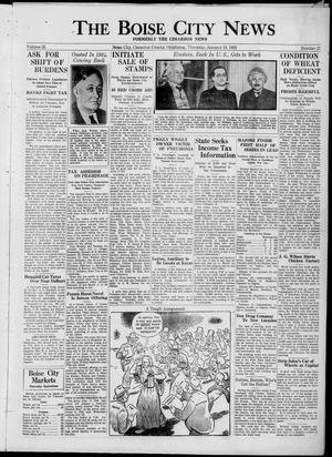 The Boise City News (Boise City, Okla.), Vol. 35, No. 27, Ed. 1 Thursday, January 19, 1933