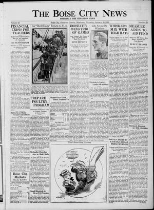 The Boise City News (Boise City, Okla.), Vol. 35, No. 28, Ed. 1 Thursday, January 26, 1933