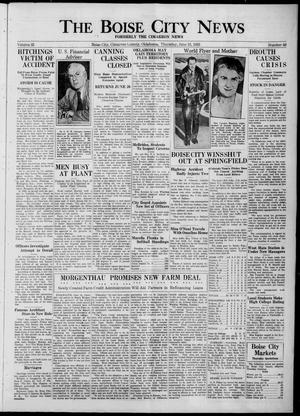 The Boise City News (Boise City, Okla.), Vol. 35, No. 48, Ed. 1 Thursday, June 15, 1933