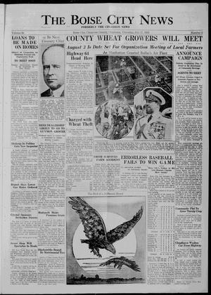 The Boise City News (Boise City, Okla.), Vol. 36, No. 2, Ed. 1 Thursday, July 27, 1933