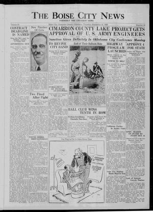 The Boise City News (Boise City, Okla.), Vol. 36, No. 10, Ed. 1 Thursday, September 21, 1933