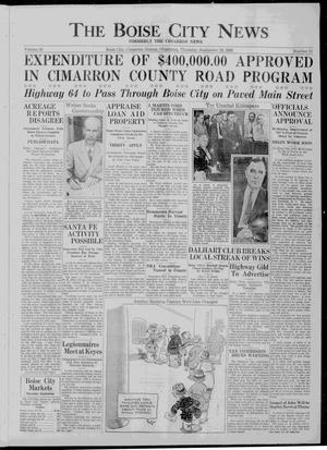 The Boise City News (Boise City, Okla.), Vol. 36, No. 11, Ed. 1 Thursday, September 28, 1933