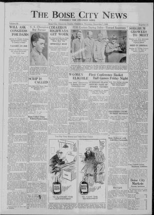 The Boise City News (Boise City, Okla.), Vol. 36, No. 21, Ed. 1 Thursday, December 7, 1933