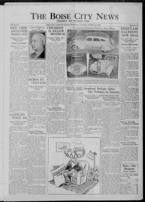 The Boise City News (Boise City, Okla.), Vol. 36, No. 27, Ed. 1 Thursday, January 18, 1934