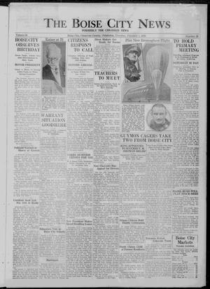 The Boise City News (Boise City, Okla.), Vol. 36, No. 29, Ed. 1 Thursday, February 1, 1934