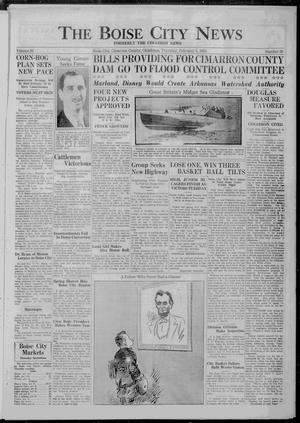 The Boise City News (Boise City, Okla.), Vol. 36, No. 30, Ed. 1 Thursday, February 8, 1934