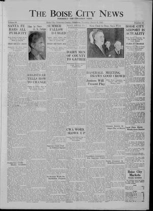 The Boise City News (Boise City, Okla.), Vol. 36, No. 35, Ed. 1 Thursday, March 15, 1934