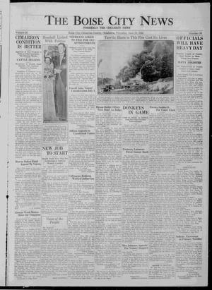 The Boise City News (Boise City, Okla.), Vol. 36, No. 50, Ed. 1 Thursday, June 28, 1934