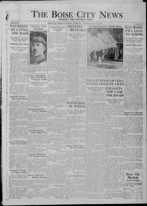 The Boise City News (Boise City, Okla.), Vol. 36, No. 52, Ed. 1 Thursday, July 12, 1934