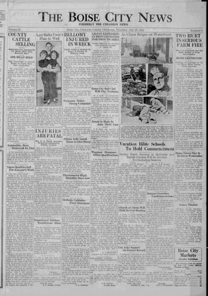 Primary view of object titled 'The Boise City News (Boise City, Okla.), Vol. 37, No. 1, Ed. 1 Thursday, July 19, 1934'.
