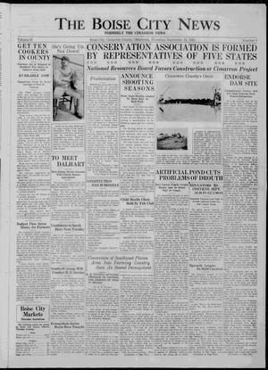 The Boise City News (Boise City, Okla.), Vol. 37, No. 9, Ed. 1 Thursday, September 13, 1934