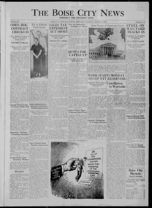 The Boise City News (Boise City, Okla.), Vol. 37, No. 12, Ed. 1 Thursday, October 4, 1934