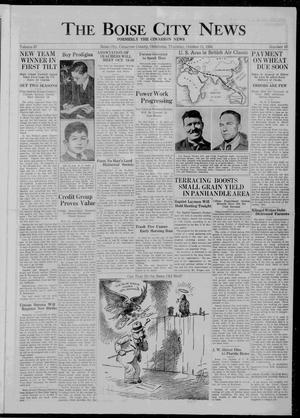 The Boise City News (Boise City, Okla.), Vol. 37, No. 13, Ed. 1 Thursday, October 11, 1934