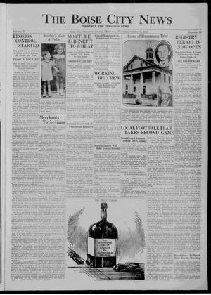 The Boise City News (Boise City, Okla.), Vol. 37, No. 14, Ed. 1 Thursday, October 18, 1934