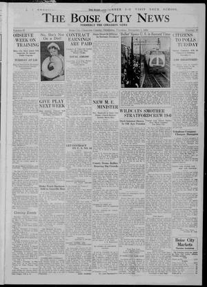 The Boise City News (Boise City, Okla.), Vol. 37, No. 16, Ed. 1 Thursday, November 1, 1934