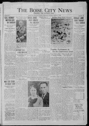 The Boise City News (Boise City, Okla.), Vol. 37, No. 30, Ed. 1 Thursday, February 7, 1935