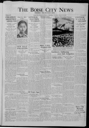 The Boise City News (Boise City, Okla.), Vol. 37, No. 37, Ed. 1 Thursday, March 28, 1935