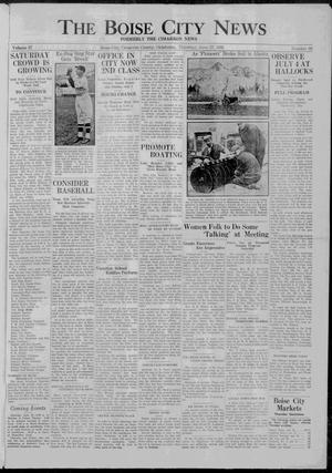 The Boise City News (Boise City, Okla.), Vol. 37, No. 50, Ed. 1 Thursday, June 27, 1935