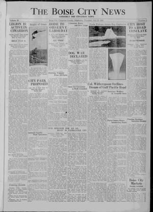 The Boise City News (Boise City, Okla.), Vol. 38, No. 2, Ed. 1 Thursday, July 25, 1935