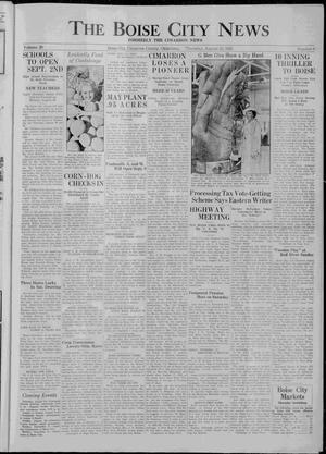 The Boise City News (Boise City, Okla.), Vol. 38, No. 6, Ed. 1 Thursday, August 22, 1935