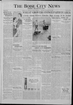The Boise City News (Boise City, Okla.), Vol. 38, No. 10, Ed. 1 Thursday, September 19, 1935