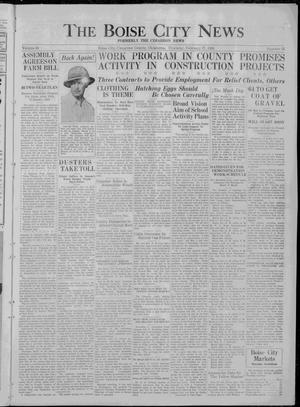 The Boise City News (Boise City, Okla.), Vol. 38, No. 33, Ed. 1 Thursday, February 27, 1936