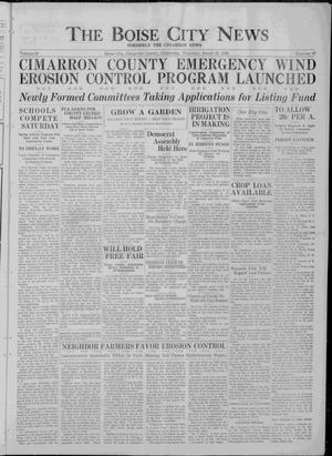 The Boise City News (Boise City, Okla.), Vol. 38, No. 37, Ed. 1 Thursday, March 26, 1936